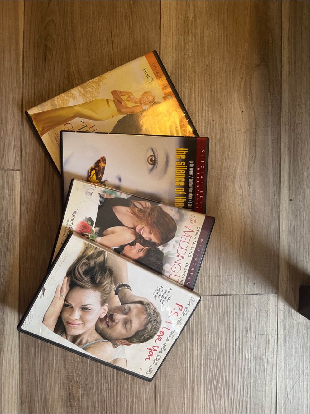 Assorted Romance DVD Movie Lot - White & Cream Covers